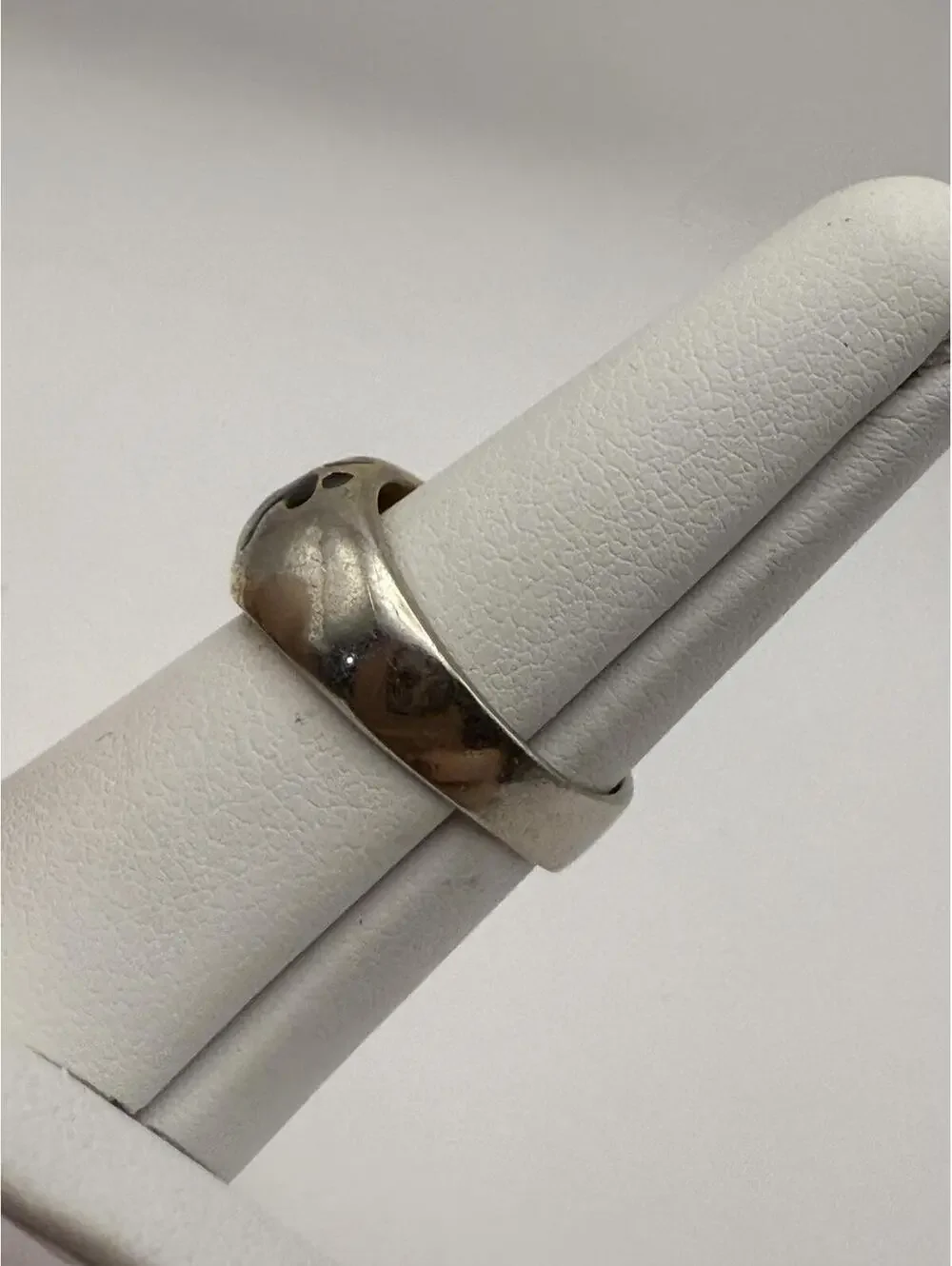 Chunky Animal Print Pattern Ring 6.5